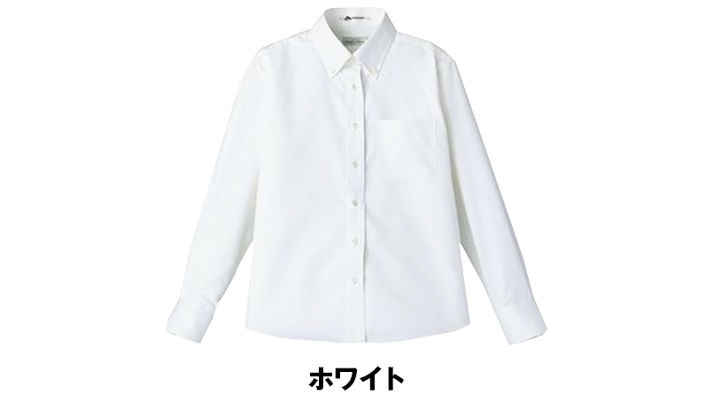 FB4011L FACEMIX 吸汗速乾ブラウス/長袖(女性用)ボタンダウン 色展開