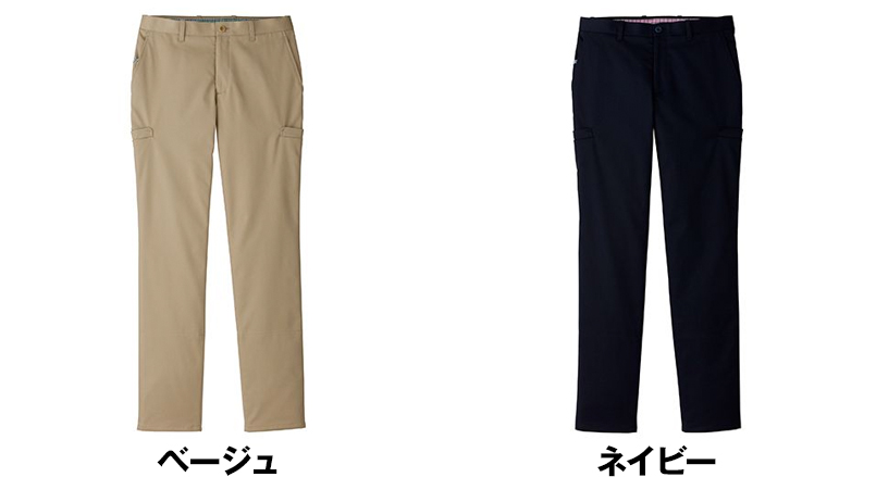 FP6007M FACEMIX ロールアップストレッチパンツ(男性用) 色展開