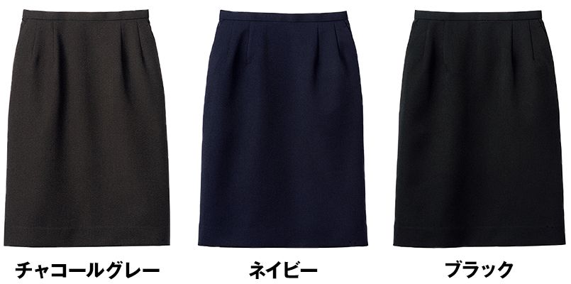 FS2004L FACEMIX/ALBA(アルバ) ストレッチスカート(女性用) 無地 色展開