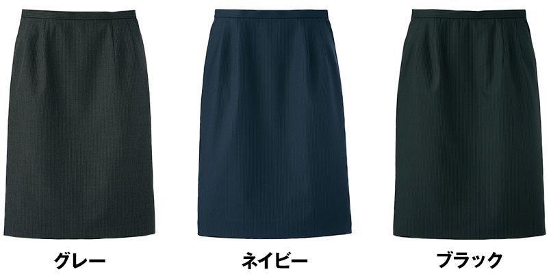 FS2005L FACEMIX/GRAND(グラン) ストレッチスカート(女性用) ストライプ 色展開