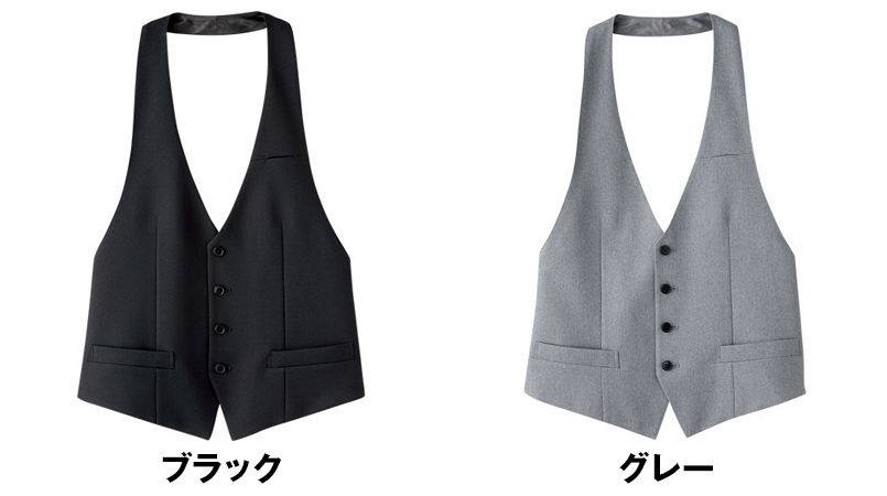 FV1004M FACEMIX ストレッチカマーベスト(男性用)無地 色展開