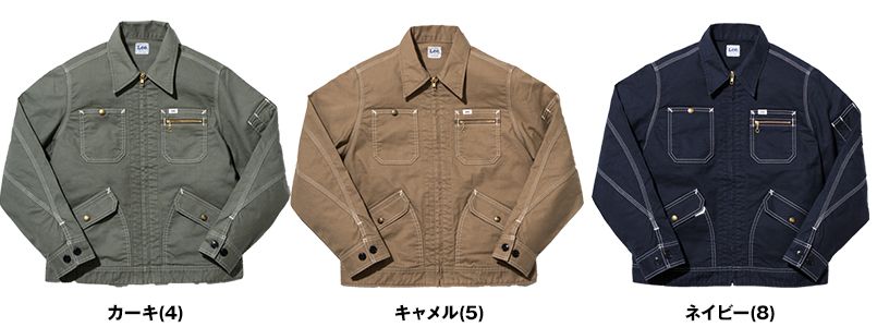 Lee LWB06002 [通年]ジップアップジャケット(男性用) 色展開
