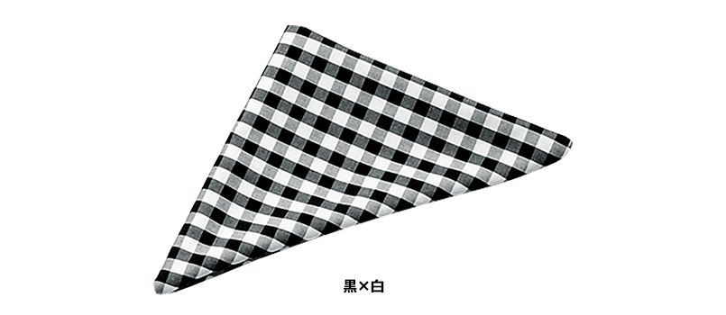 04007 BONUNI(ボストン商会) 三角チーフ(男女兼用) 先染チェック 色展開