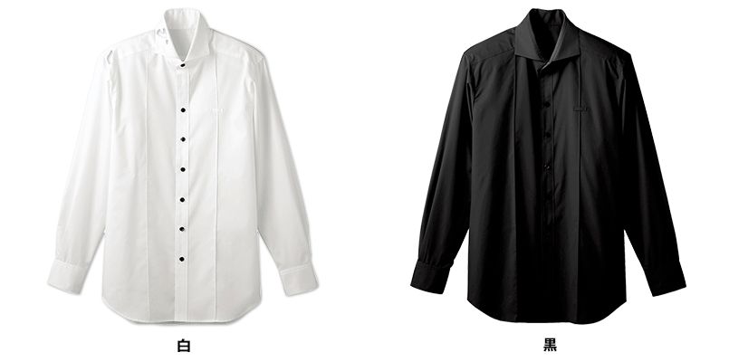 24115 BONUNI(ボストン商会) ホリゾンタルカラーシャツ/長袖(男性用) 色展開