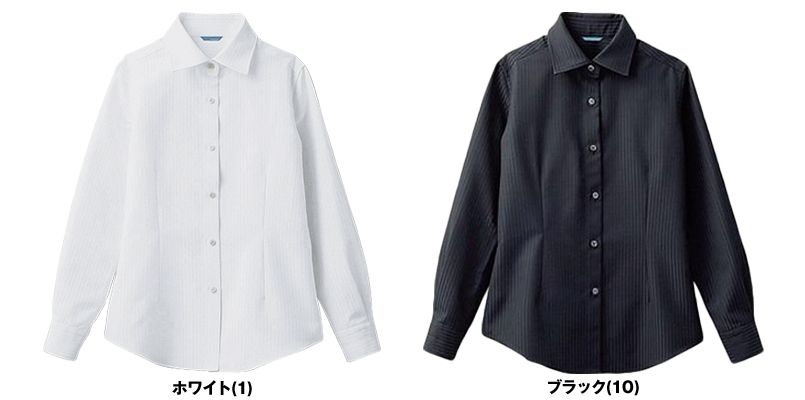 BC-6912 チトセ(アルベ) ワイドカラーのブランチシャツ(女性用) 色展開