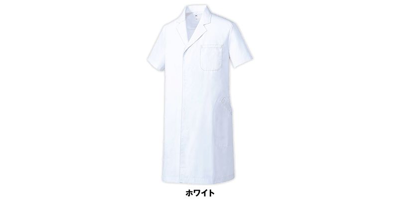 MZ-0222 ミズノ(mizuno) ドクターコート/半袖(男性用) 色展開