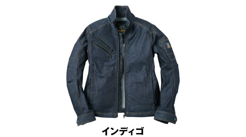 USD-407 イーブンリバー ストレッチデニムブルゾン 色展開