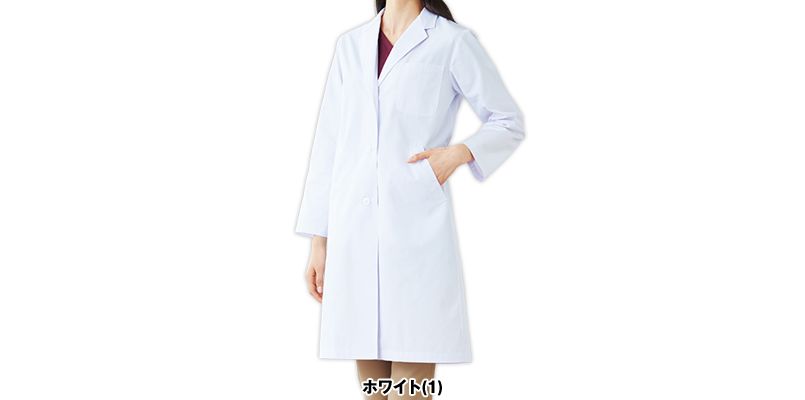 2530PO FOLK(フォーク) レディース診察衣シングル(女性用) 色展開