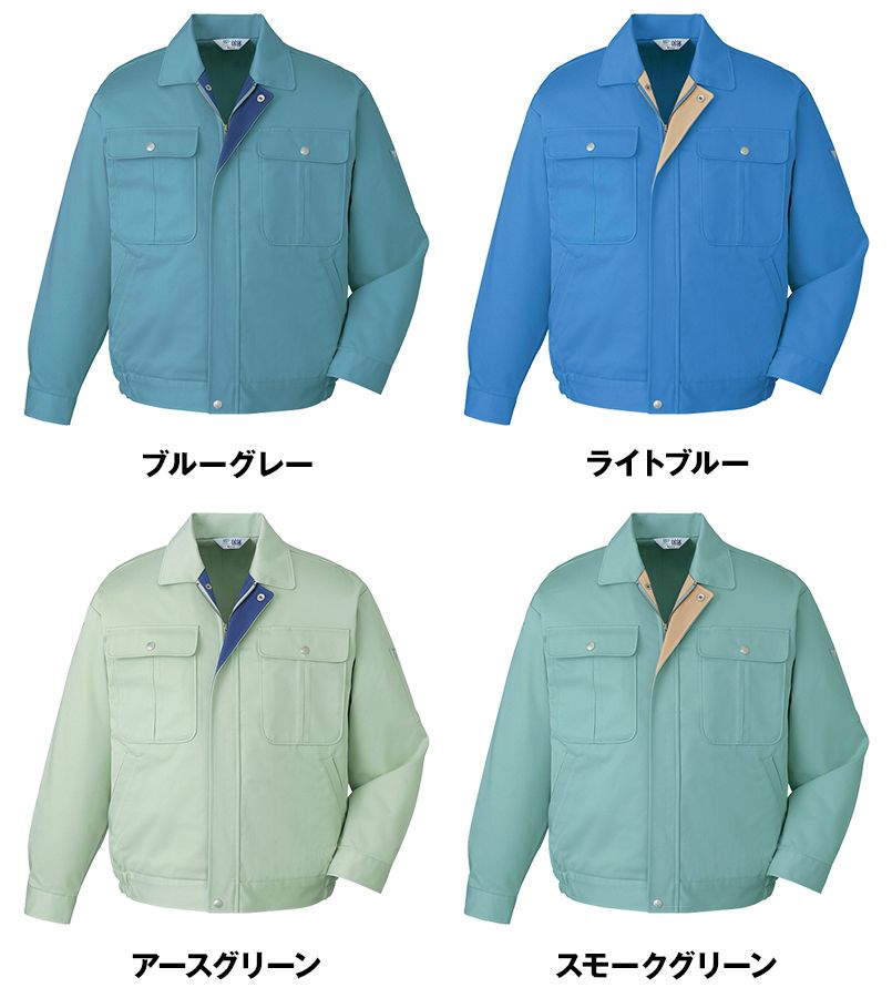 自重堂 30000 チノクロス形状安定ブルゾン 色展開