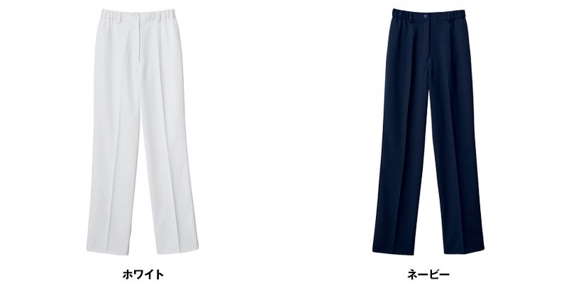 自重堂 WH12012 WHISEL レディースパンツ(女性用) すっきり ウエストゴム(両サイド) 色展開