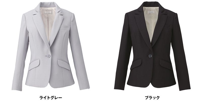 EAJ571 enjoy ジャケット 無地 色展開