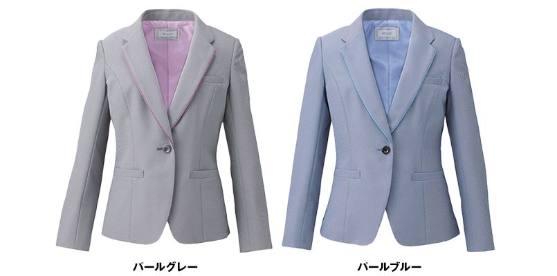 EAJ575 enjoy ジャケット 無地 色展開