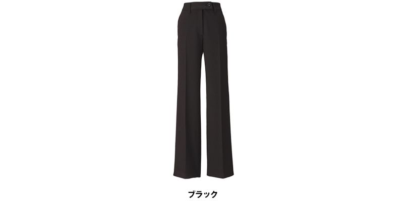 EAL574 enjoy セミワイドパンツ 無地 色展開