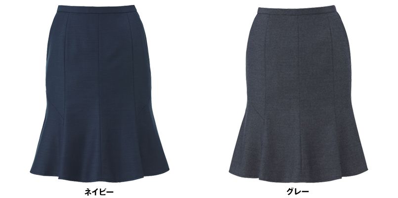 Enjoy EAS681 [通年]マーメイドスカート[無地] 色展開