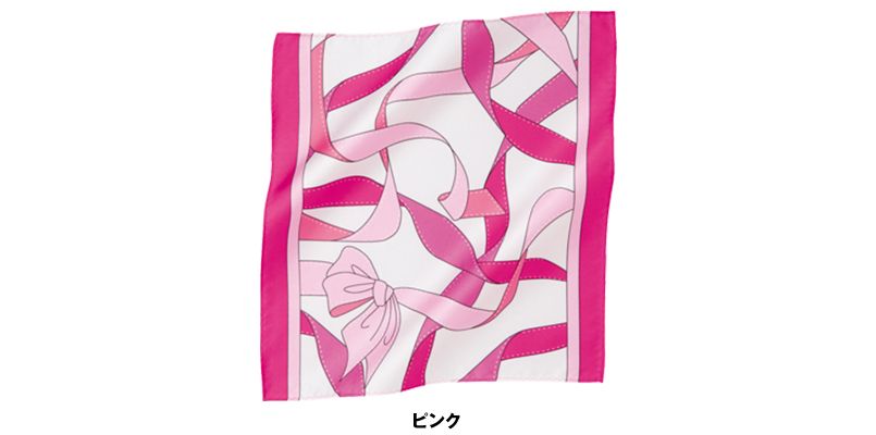 ENJOY EAZ505 ピンクリボン オリジナルミニスカーフ 色展開