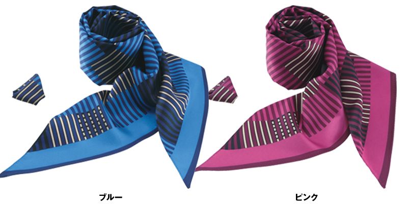 EAZ563 enjoy 自在にアレンジして、もっと優しく華やかなスカーフ 色展開