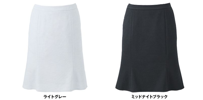 ESS553 enjoy マーメイドスカート 無地 色展開