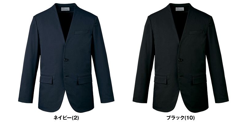 Enjoy NAD019 [通年]メンズノーカラージャケット 色展開