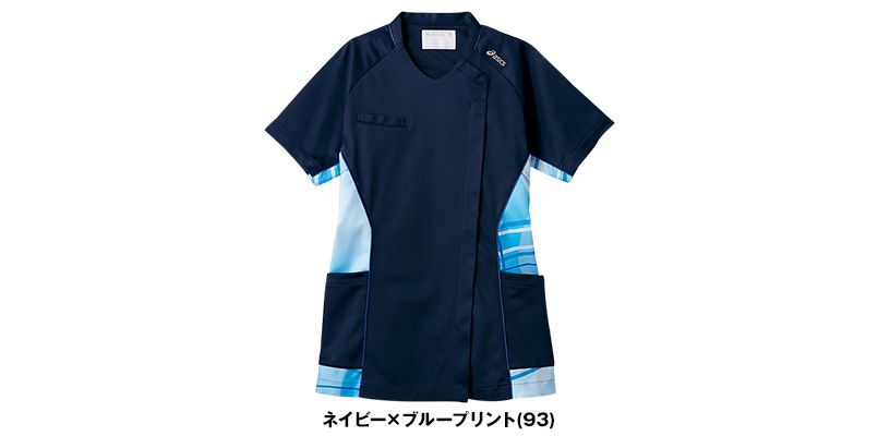 CHM358 アシックス(asics) スクラブ/半袖(女性用) 色展開