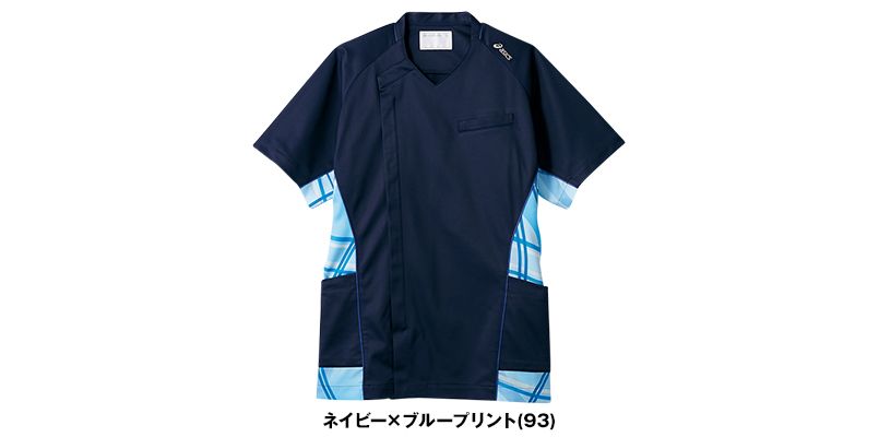 CHM858 アシックス(asics) スクラブ/半袖(男性用) 色展開