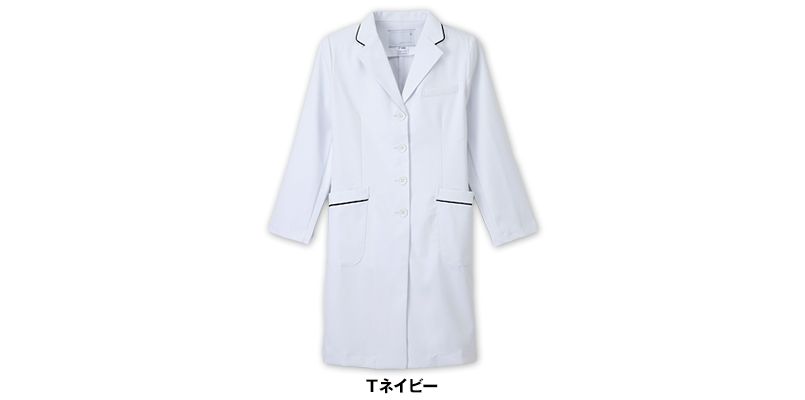 FT4550 ナガイレーベン(nagaileben) フェルネ シングル診察衣長袖(女性用) 色展開