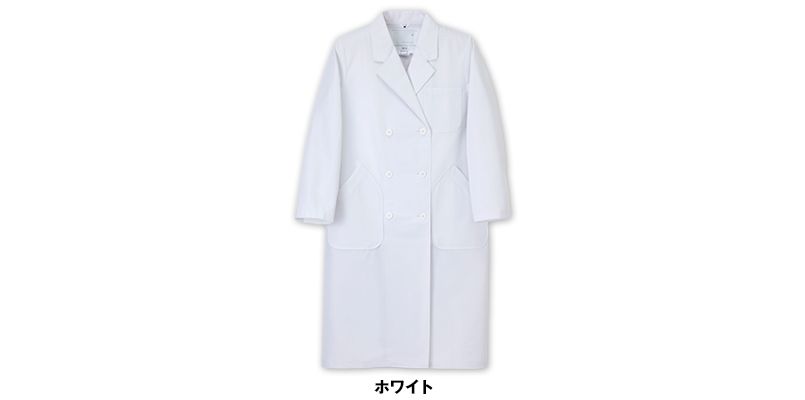 HK12 ナガイレーベン(nagaileben) ホスパーニット ダブル診察衣/長袖(女性用) 色展開