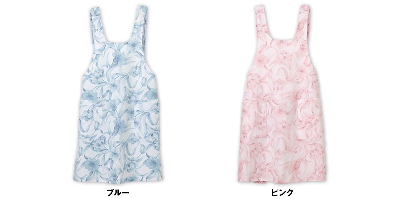 廃番・返品交換不可]YHC1288 ナガイレーベン 花井幸子 花柄プリント