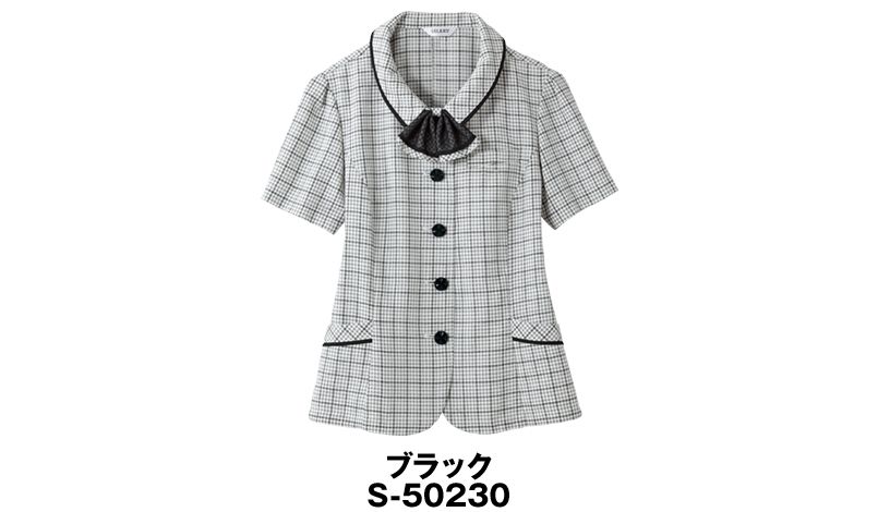 S-50230 SELERY(セロリー) オーバーブラウス チェック 色展開