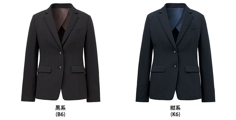 GROW GJAL2560 [通年]ジャケット[ストレッチ/ストライプ/ニット] 色展開