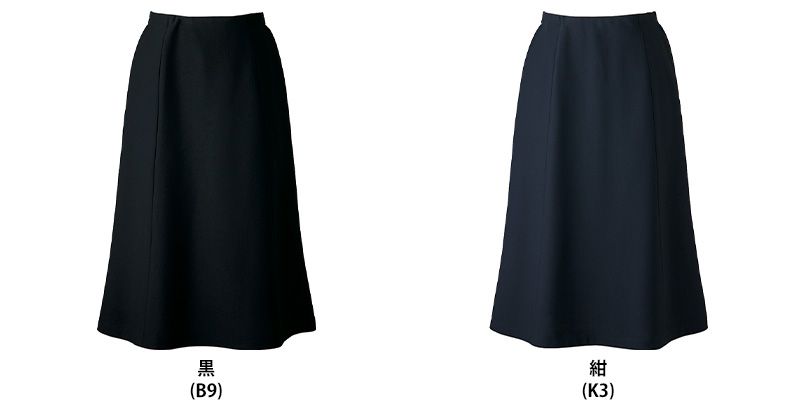  [通年]マーメイドスカート[ニット/ストレッチ/吸汗] 色展開