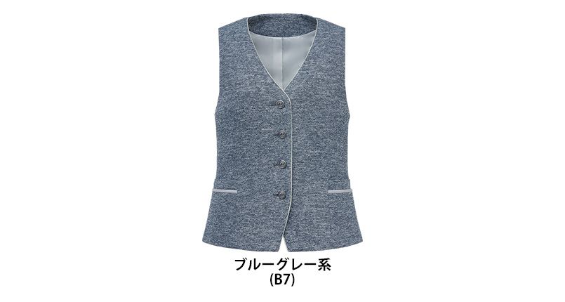 GROW GVEL-2607 [春夏用]ベスト[ニット/全方向ストレッチ/高通気] 色展開