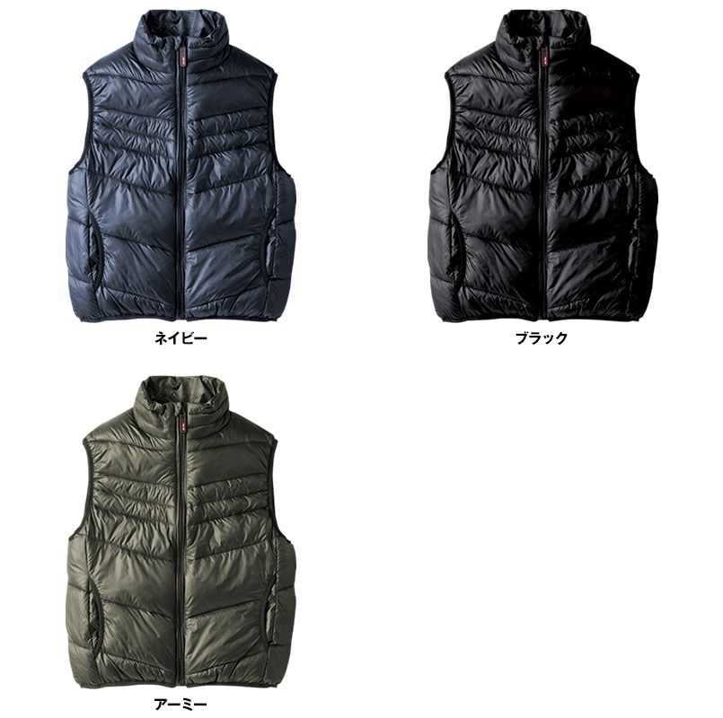 43556 桑和 防寒ベスト 色展開
