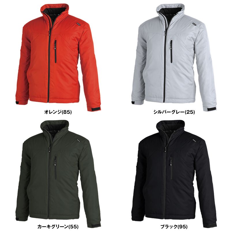TS DESIGN 1826 防寒 メガヒートライトウォームジャケット(男女兼用) 色展開