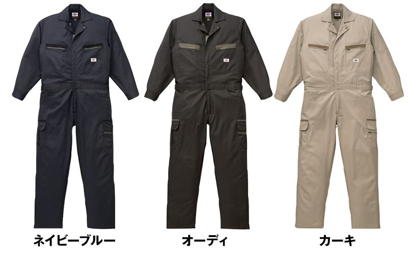 21-1301 ディッキーズ 長袖ツナギ 色展開