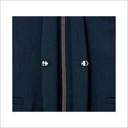 アイトス 630020[通年]ジャケット[ノーカラー/ストレッチ][女性用] 前ホック留め