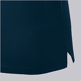 アイトス AZ10612[通年]長袖ポロシャツ[男女兼用] 腕の上げ下げの時や、かがんだ時に裾がずり上がりづらい。後裾も長いので安心