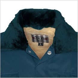 AZ10751 アイトス カストロコート 首元をあたためる取外し可能なボア仕様