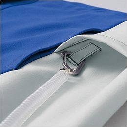 アイトス AZ1903 [秋冬用]長袖ジャケット[男女兼用] サイドキーループ。サイドポケットの内側には便利なキーループを装備。
