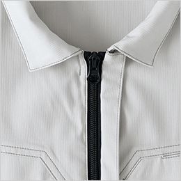 長袖ブルゾン(男女兼用) ファスナー後付け仕様。修理の際の付け替えを容易にするための環境配慮設計対応。