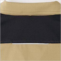 アイトス AZ2430[春夏用]長袖ブルゾン[男女兼用] 背中に反射パイピングを装備し安全性に配慮。
