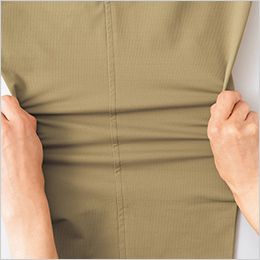 アイトス AZ2450[春夏用]ワークパンツ（ノータック）[男女兼用] スーパーストレッチ。全方向サマーストレッチ素材がストレスフリーな着心地を実現。
