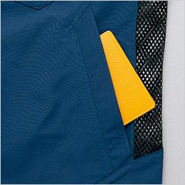 AZ2939 アイトス ワークベスト(男女兼用) スタンドカラー 小物や手帳の収納に便利なポケット付き