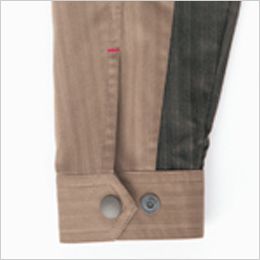 アイトス AZ30645 AZITOヘリンボーン レディースシャツ/長袖(女性用) アジャスター仕様でサイズの微調整が可能