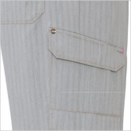 アイトス AZ30656[春夏用]ペンタスストレッチ レディースカーゴパンツ(ノータック) [女性用] カーゴポケット付き