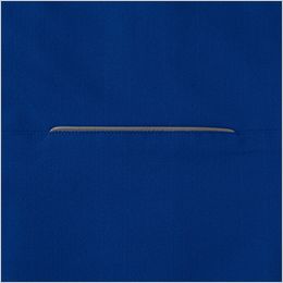 アイトス AZ4230 [春夏用]TULTEX 長袖ブルゾン[男女兼用] 反射パイピング。背下部に反射パイピングを施し、夜間の視認性を確保。
