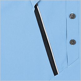 アイトス AZ50016 [春夏用]半袖ポロシャツ[男女兼用] 胸反射パイピング
