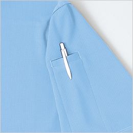 アイトス AZ50017 [春夏用]長袖ポロシャツ[男女兼用] 袖ペン差し

