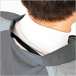 アイトス AZ-50198SET [春夏用]空調服セット 半袖ジャケット(男女兼用) ポリ100％ 調整紐をとめることで風の通り道ができ、涼しく快適な環境を作ります