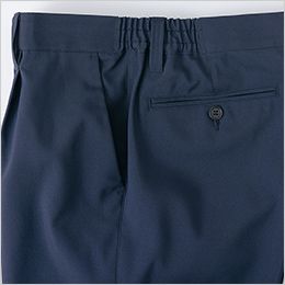 アイトス AZ50505 [秋冬用]原着ストレッチシャーリングパンツ(ワンタック)[男女兼用] ウエストシャーリング