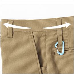 アイトス AZ50506 [春夏用]ストレッチパンツ(ノータック)[男女兼用] ストレッチインベルト
